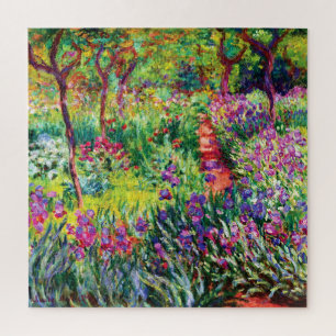 Quebra-cabeça Jardim Íris em Giverny por Claude Monet