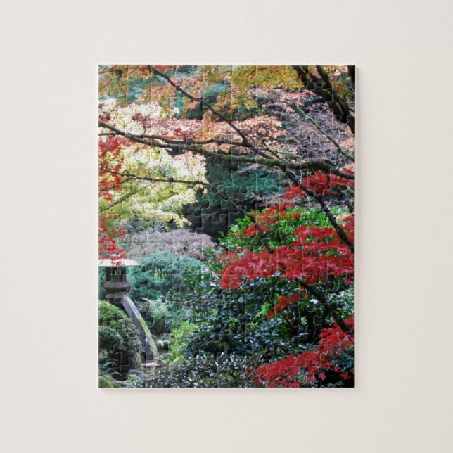 Quebra-cabeça Jardim japonês (Vertical)