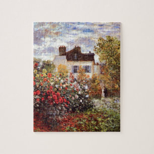 Quebra-cabeça Jardim Monet em Argenteuil Fine Art