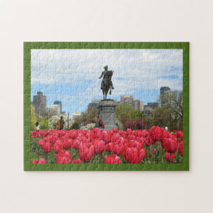 Quebra-cabeça Jardim Público de Boston
