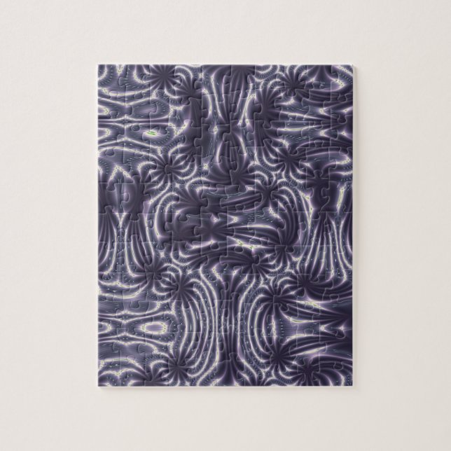 Quebra-cabeça Jardim Roxo (Vertical)