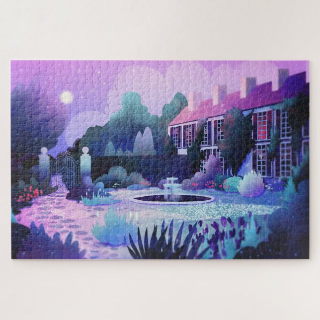 Quebra-cabeça Jardim Secreto (Horizontal)