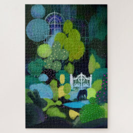 Quebra-cabeça Jardim Secreto Noturno