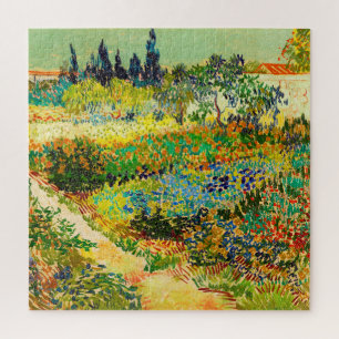 Quebra-cabeça Jardim Vincent Van Gogh em Arles