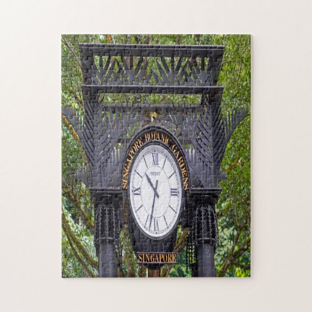 Quebra-cabeça Jardins Botânicos de Singapura. (Vertical)