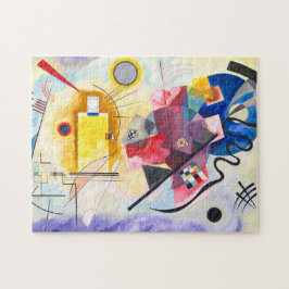 Quebra-cabeça Jaune Rouge Bleu - Wassily Kandinsky -
