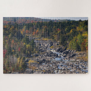 Quebra-cabeça Jay Cooke State Park Rua de Minnesota. Louis River