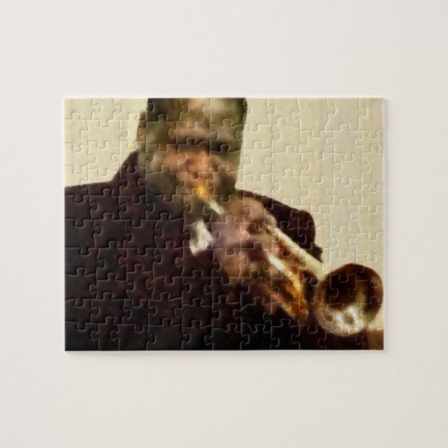 Quebra-cabeça Jazz Trumpeter (Horizontal)