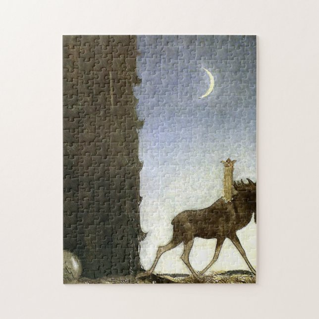 Quebra-cabeça Jbleap o alce John Bauer (Vertical)