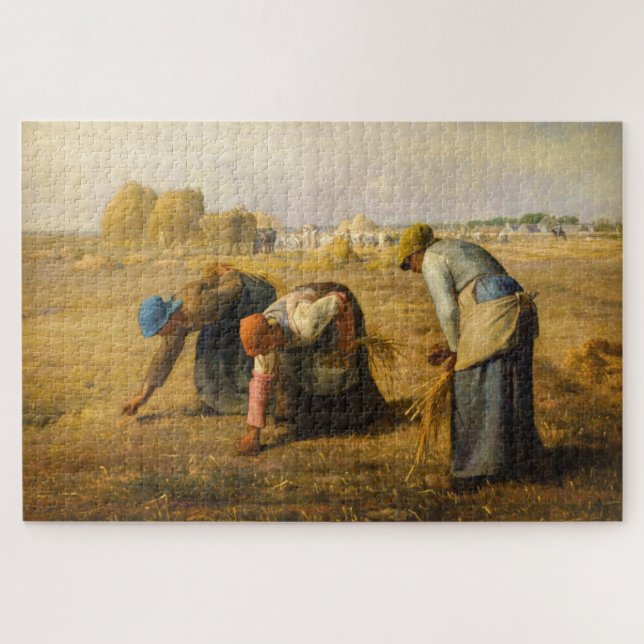 Quebra-cabeça Jean-Francois Millet - The Gleaners (Horizontal)