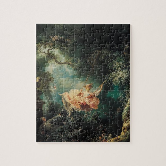 Quebra-cabeça Jean-Honore Fragonard- o balanço (Vertical)