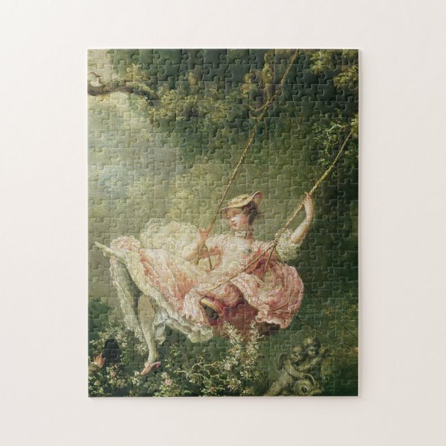 Quebra-cabeça Jean-Honoré Fragonard - The Swing (Vertical)