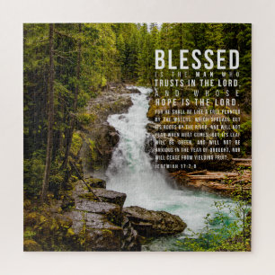 Quebra-cabeça Jeremiah 17:7-8 Natureza da Escritura de Bíblias C