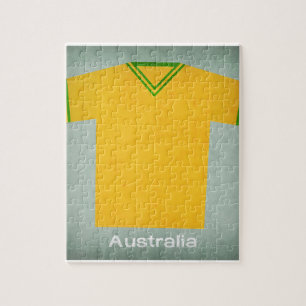 Quebra-cabeça Jérsei retro Austrália do futebol