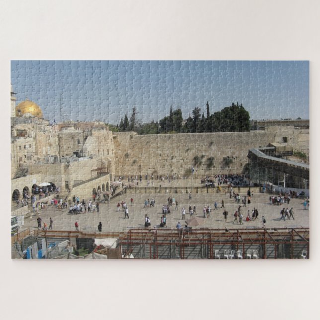 Quebra-cabeça Jerusalém - O Muro da Vela - 20x30 - 1014 pcs. (Horizontal)