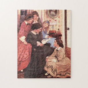 Quebra-cabeça Jessie Willcox Smith - a letra