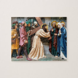 Quebra-cabeça Jesus Carregando a Cruz