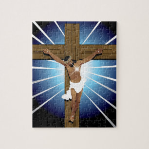 Quebra-cabeça Jesus Cristo abstrato