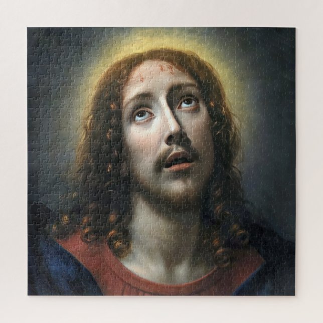 Quebra-cabeça Jesus Cristo Agonia no Jardim Gethsemane (Vertical)