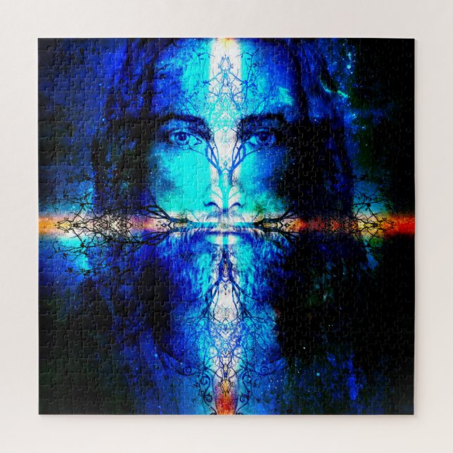 Quebra-Cabeça Jesus Cristo Árvore da Vida (Vertical)