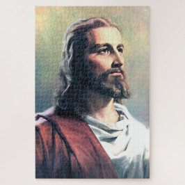 Quebra-cabeça Jesus Cristo Salvador Deus Filho Religião Fé