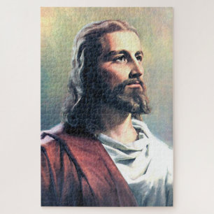 Quebra-cabeça Jesus Cristo Salvador Deus Filho Religião Fé