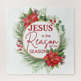 Quebra-cabeça Jesus é a razão do Natal da temporada