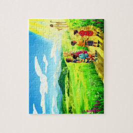 Quebra-cabeça Jesus E Crianças Pequenas Puzz;e