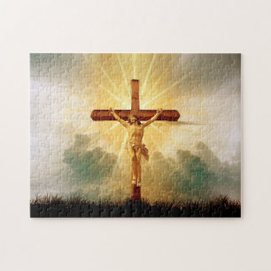 QUEBRA-CABEÇA JESUS NA CRUZ