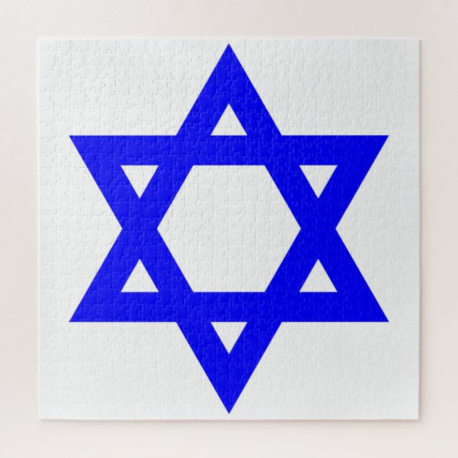 Quebra-cabeça ✡︎ Jewish Star de David (Vertical)