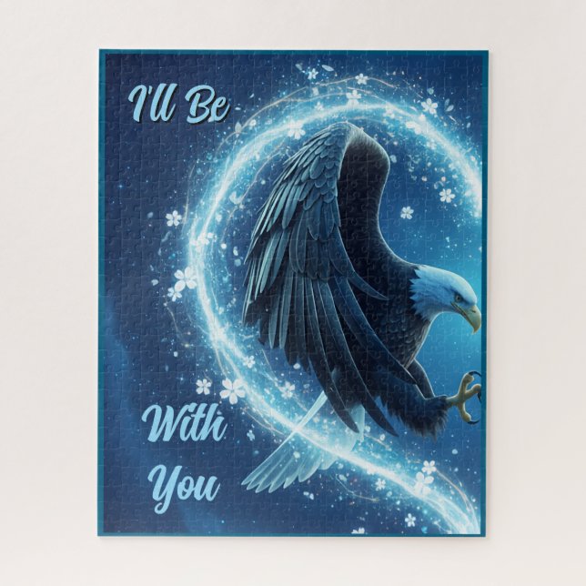 Quebra-cabeça Jigsaw Puzzle Eagle Heart Custom Loyalty 1 (Vertical)