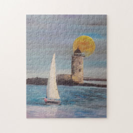 Quebra-cabeça Jigsaw Quebra-cabeça: Barco à vela por JP Denyer