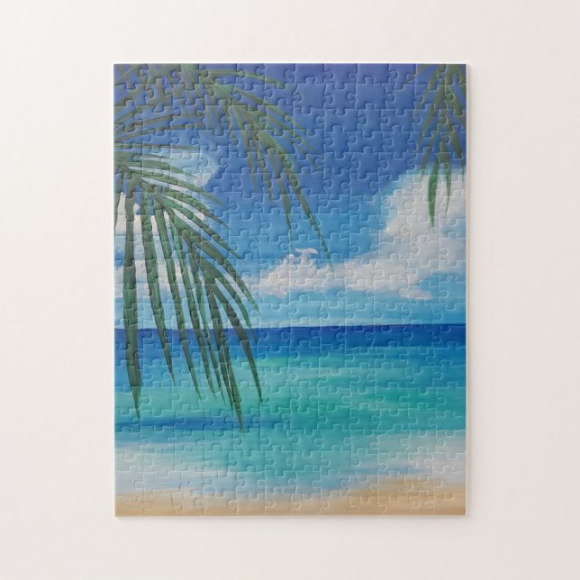 Quebra-cabeça Jigsaw Quebra-cabeça, "Jennie's View", por JP Deny (Vertical)