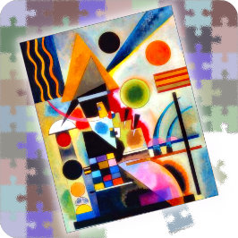 Quebra-cabeça JIGSAW - "Swing" - Wassily Kandinsky