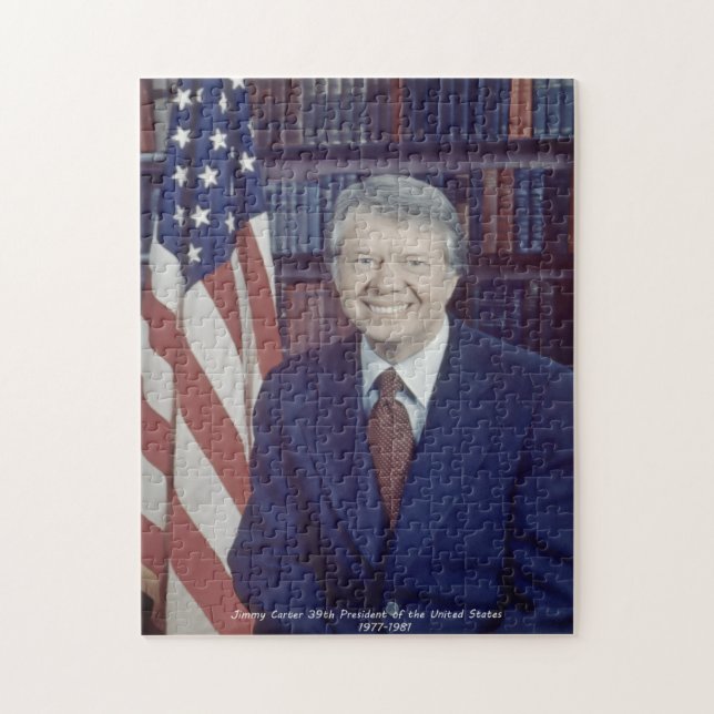 Quebra-cabeça Jimmy Carter 39º Presidente dos Estados Unidos (Vertical)