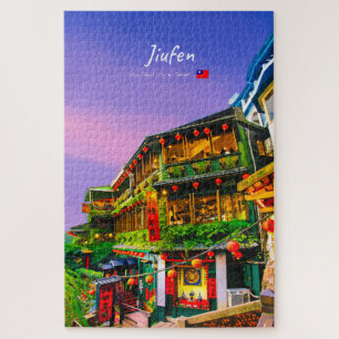 Quebra-cabeça Jiufen, Taiwan - Antiga Casa de Chá
