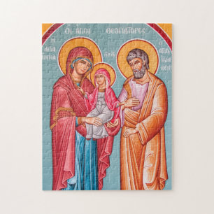 Quebra-cabeça Joachim, Anna e o Ícone Ortodoxo Theotokos
