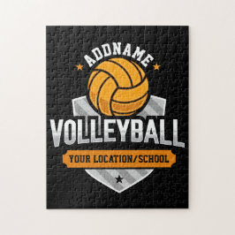 Quebra-cabeça Jogador da Equipe de Volei da Escola