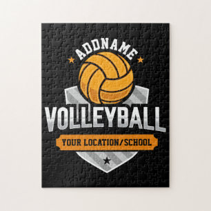 Quebra-cabeça Jogador da Equipe de Volei da Escola
