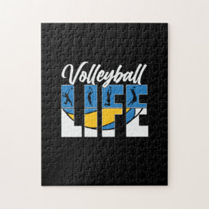 Quebra-cabeça Jogador de Voleibol Vida de voleibol