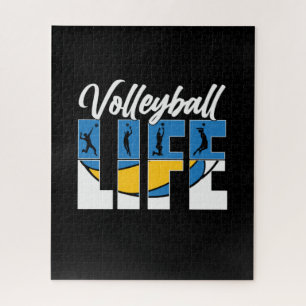 Quebra-cabeça Jogador de Voleibol Vida de voleibol