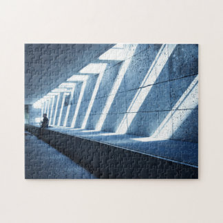 Quebra-cabeça Jogador saxofone solitário - 11x14 - 252 pcs