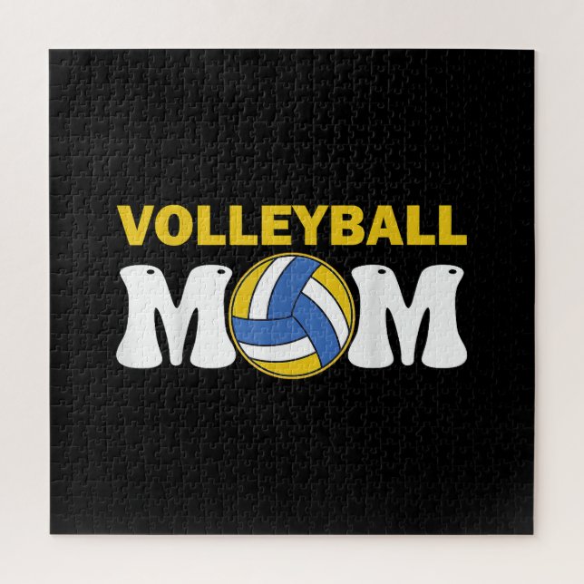 Quebra-cabeça Jogadora Engraçada no Dia da Camisa de Voleibol Fe (Vertical)