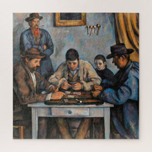 Quebra-cabeça Jogadores de Cartão Paul Cezanne Pintura