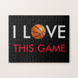 Quebra-cabeça Jogo de Amor de Basquete