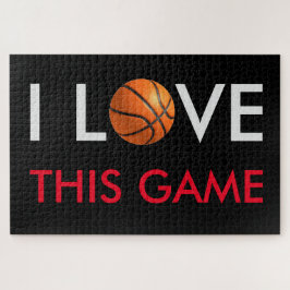 Quebra-cabeça Jogo de Amor de Basquete