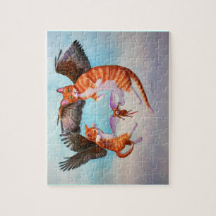 Quebra-cabeça Jogo de Anjo e Rato