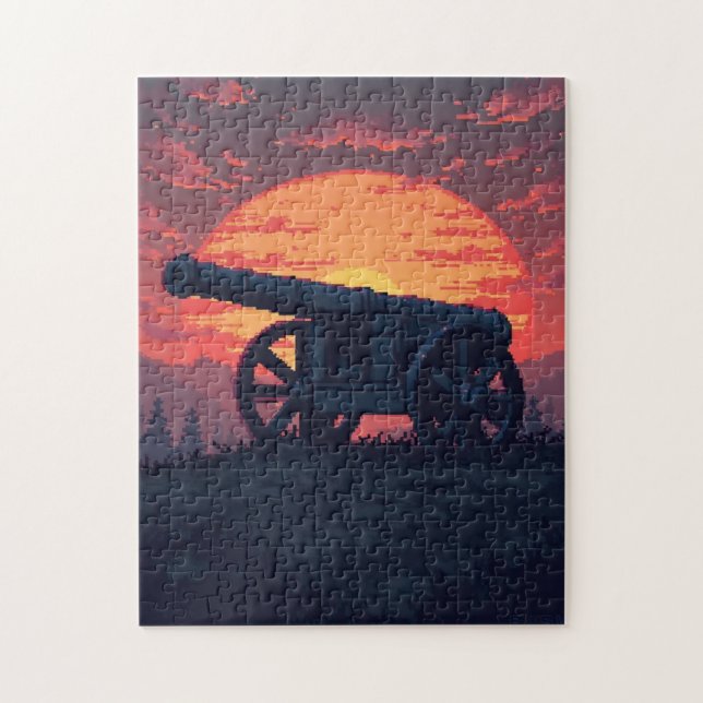 Quebra-cabeça Jogo de Atividade de Mosaico de Imagem Oculta Patr (Vertical)