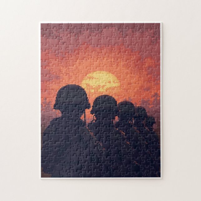 Quebra-cabeça Jogo de Atividade de Mosaico de Imagem Oculta Patr (Vertical)