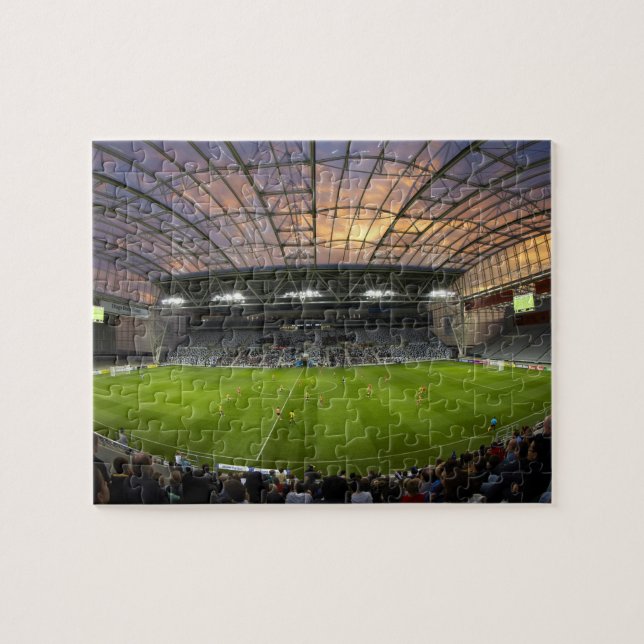 Quebra-cabeça Jogo de futebol, Forsyth Barr Stadium, Dunedin (Horizontal)